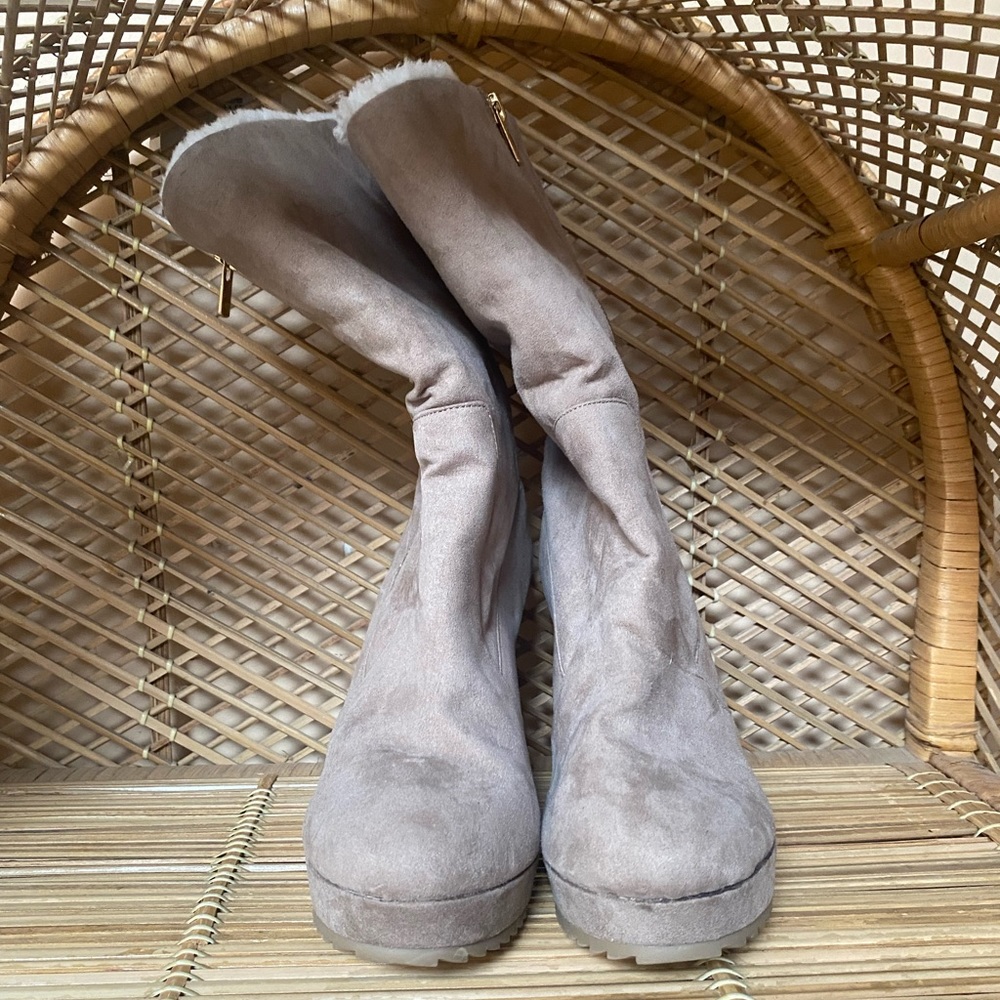 Juicy Couture Fold Over Wedge Boot - Picture 7 of 13